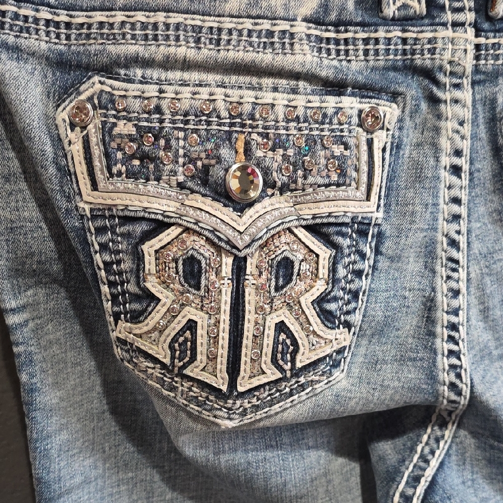 Rock Revival Blue Denim Jeans